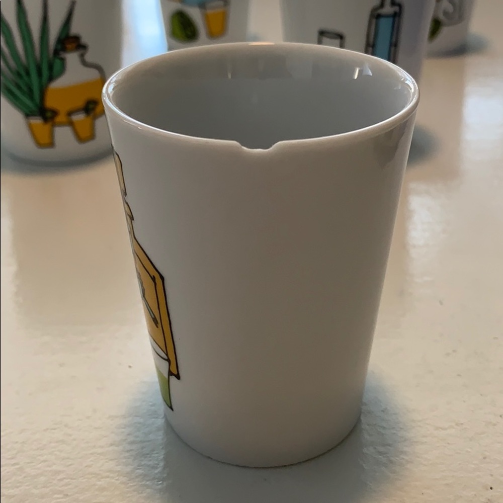 NWOT set of 6 Porcelain Tequila glasses! - Picture 8 of 14
